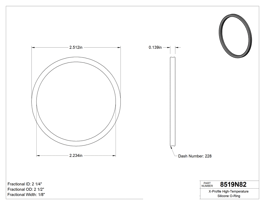Technical drawing - 8519N82